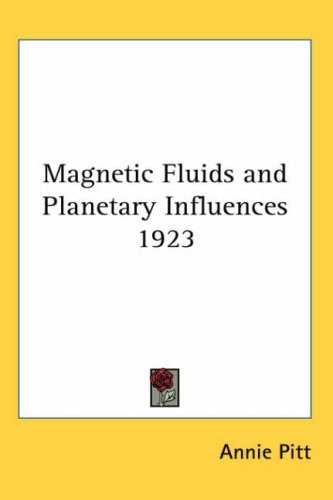Magnetic Fluids and Planetary Influences 1923