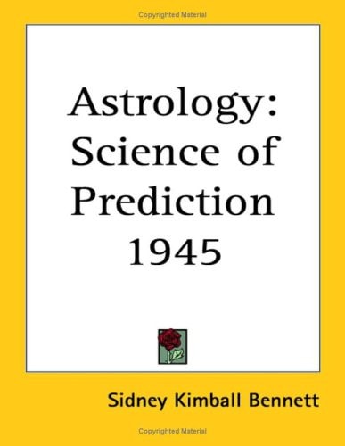 Astrology: Science of Prediction 1945
