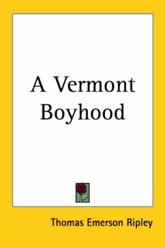 A Vermont Boyhood