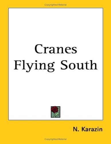 Cranes Flying South