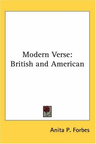 Modern Verse: British and American