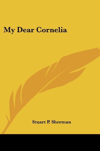 My Dear Cornelia