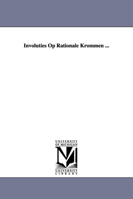 Involuties Op Rationale Krommen ...