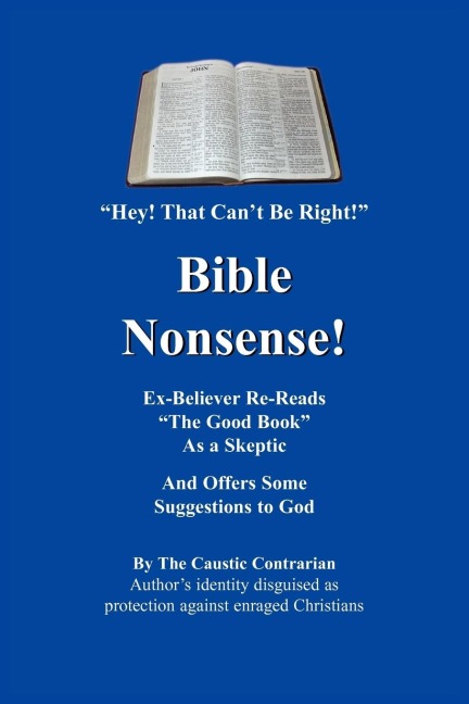 Bible Nonsense!: Hey! That Cant Be Right!
