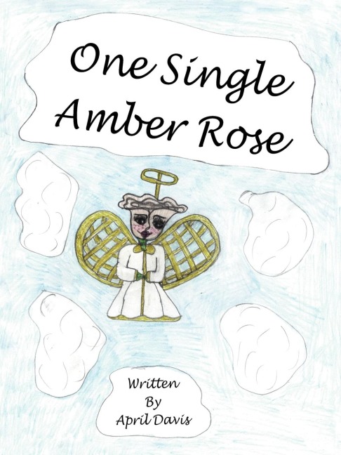 ONE SINGLE AMBER ROSE