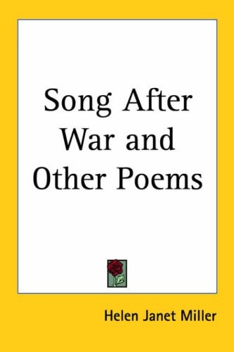Song After War and Other Poems