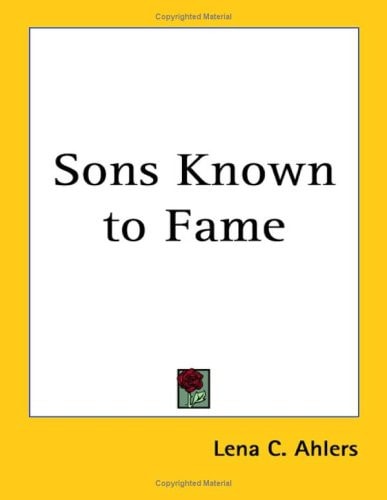 Sons Known to Fame