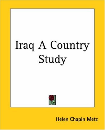 Iraq A Country Study