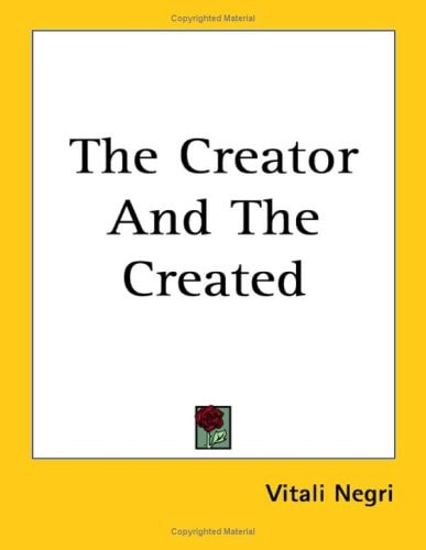 The Creator And The Created