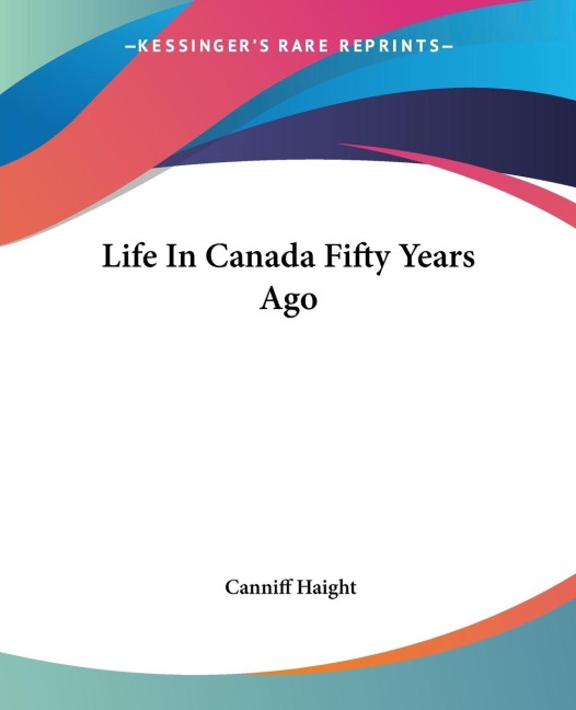 Life In Canada Fifty Years Ago