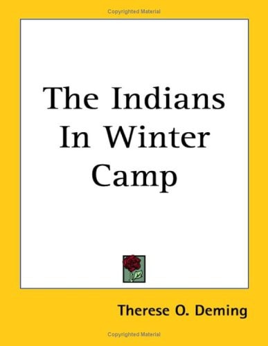 The Indians in Winter Camp