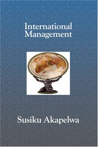 International Management Principles and Applications