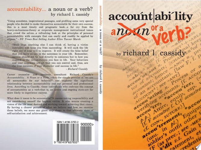 Accountability... a Noun Or a Verb?
