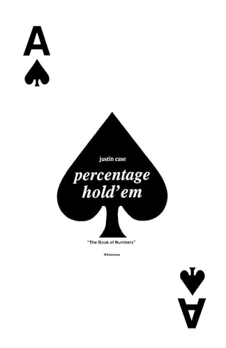 Percentage Hold'em The Book of Numbers