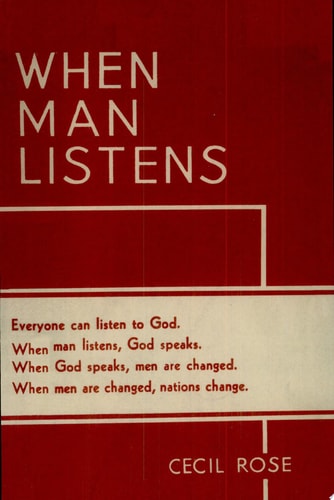 When Man Listens Everyone Can Listen to God