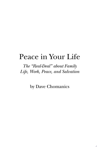 Peace in Your Life