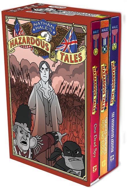 Nathan Hales Hazardous Tales 3-Book Box Set: A Graphic Novel Collection