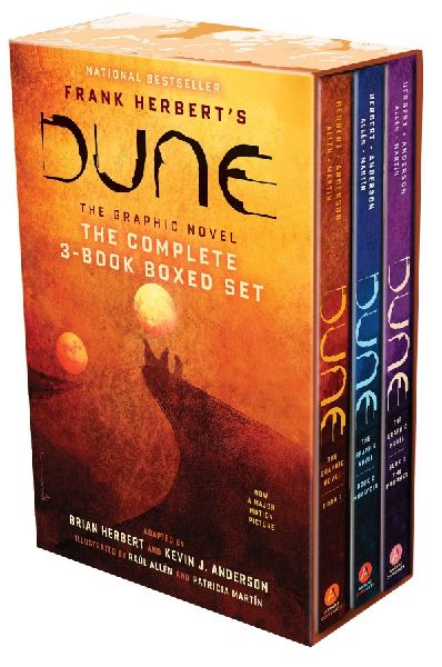 Dune: The Graphic Novel: The Complete 3-Book Boxed Set : Dune, Muad'Dib, and The Prophet