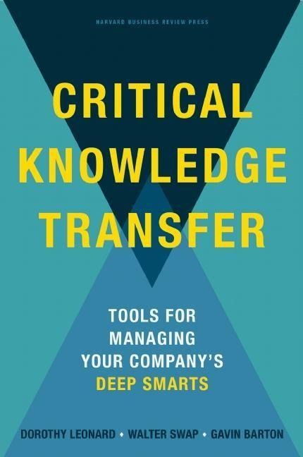 Critical Knowledge Transfer: Tools for Managing Your Companys Deep Smarts
