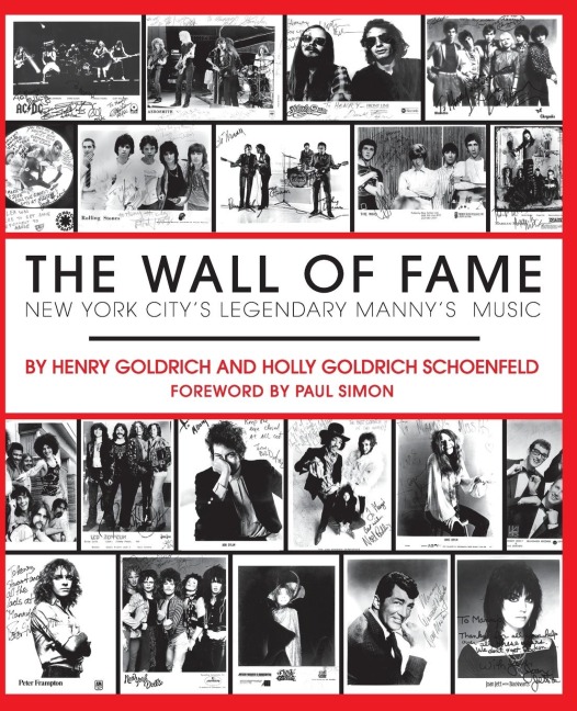 The Wall of Fame: New York Citys Legendary Mannys Music