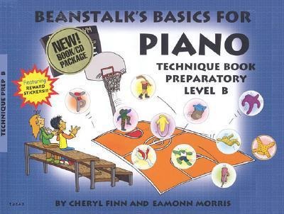 Beanstalks Basics for Piano - Technique Books: Preparatory Level B