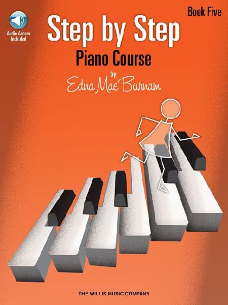Step by Step Piano Course - Book 5 (Book/Online Audio)