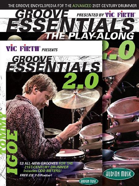 Vic Firth Presents Groove Essentials 2.0 with Tommy Igoe: Book, CD, DVD Combo Pack