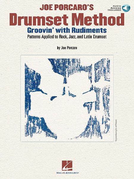 Joe Porcaros Drumset Method - Groovin with Rudiments Book/Online Audio