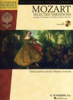 Mozart - Selected Variations: Piano Book/Online Audio