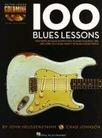 100 Blues Lessons - Guitar Lesson Goldmine Series (Bk/Online Audio)