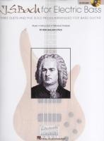 J.S. Bach for Electric Bass Book/Online Audio