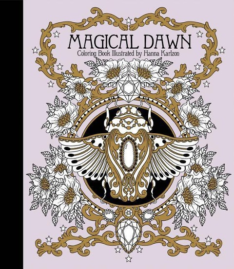 Magical Dawn Coloring Book: Hardcover Adult Coloring Book Featuring Thick, High-Quality Paper