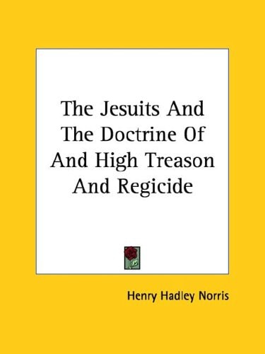 The Jesuits and the Doctrine of and High