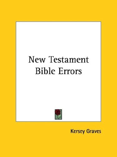 New Testament Bible Errors