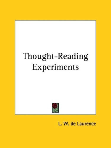 Thought-Reading Experiments