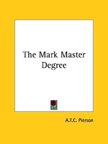 The Mark Master Degree
