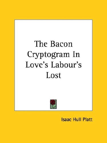 The Bacon Cryptogram in Love's Labour's