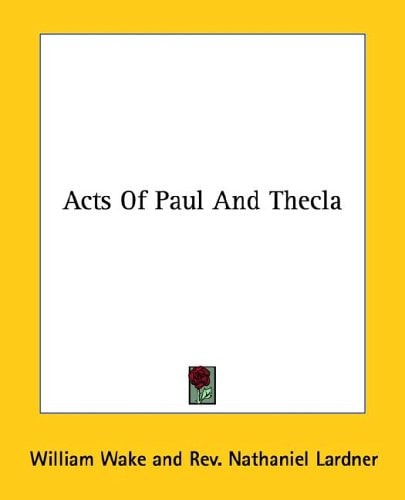 Acts of Paul and Thecla