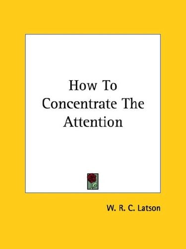 How to Concentrate the Attention