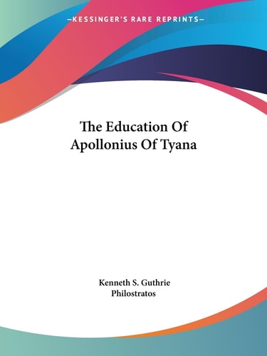 The Education of Apollonius of Tyana