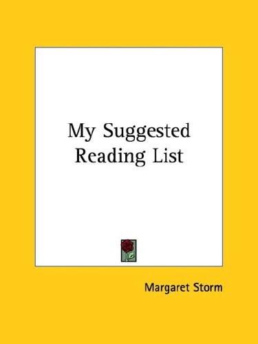 My Suggested Reading List