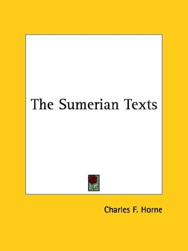 The Sumerian Texts