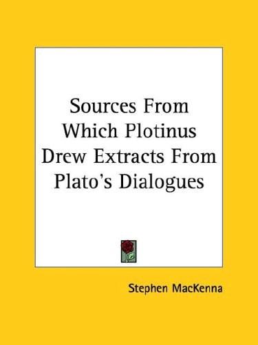 Sources from Which Plotinus Drew Extract