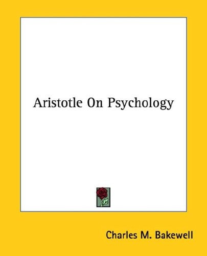 Aristotle on Psychology