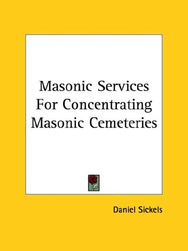 Masonic Services for Concentrating Masonic Cemeteries