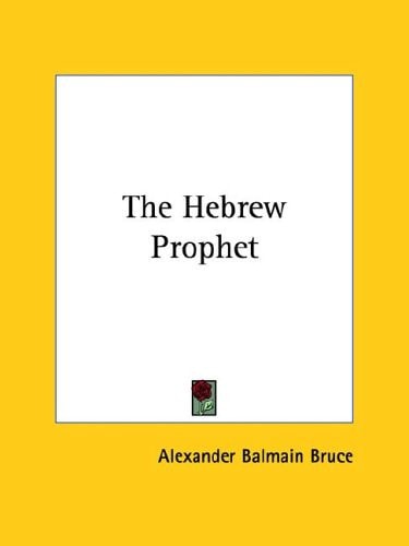 The Hebrew Prophet