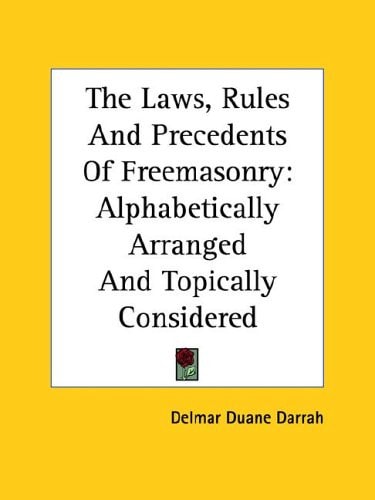 The Laws, Rules and Precedents of Freema