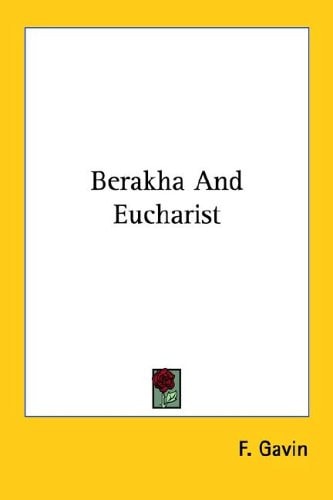 Berakha and Eucharist