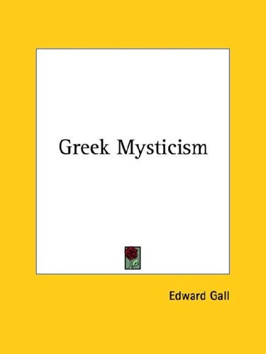 Greek Mysticism