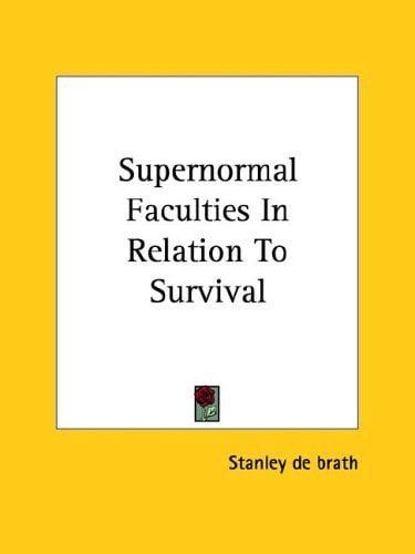 Supernormal Faculties in Relation to Sur